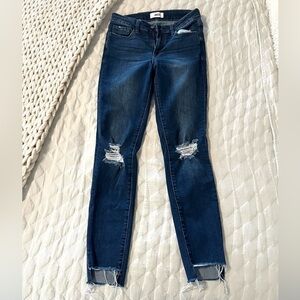 JBD Distressed Blue Jeans Size 27 / 4 - Just Black Denim